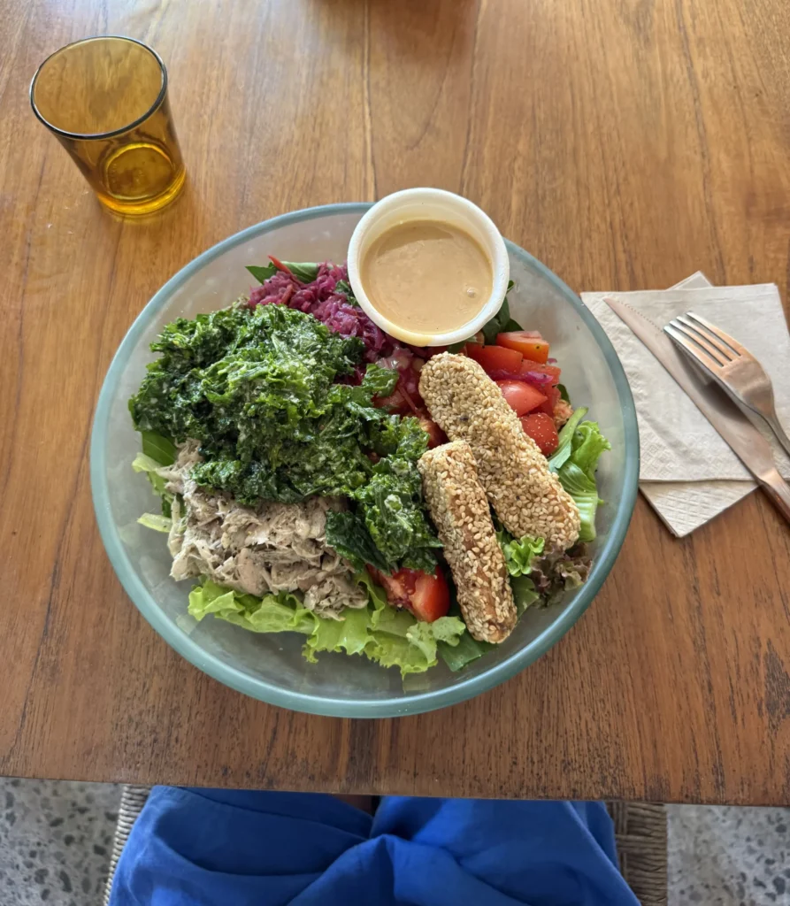 tempeh warzywa bowl